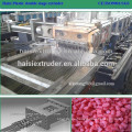 CE double screw nylon/PA6 + GF/ Glass fiber plastic pelletizer machine